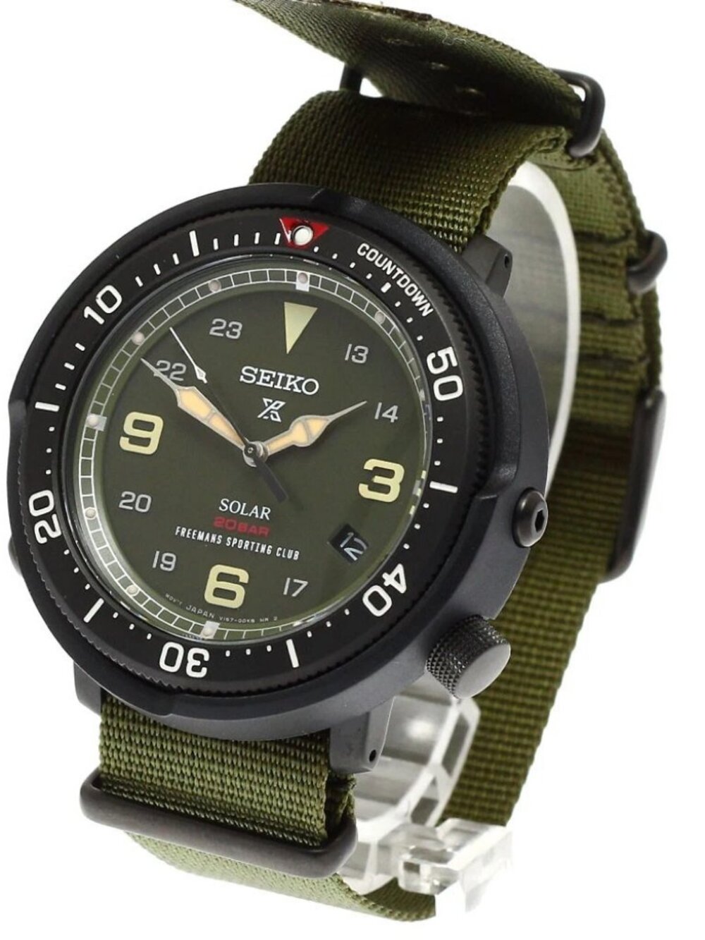 SEIKO Prospex Fieldmaster Freeman's SBDJ023/V157-0CH0 Solar Powered Men's_931550